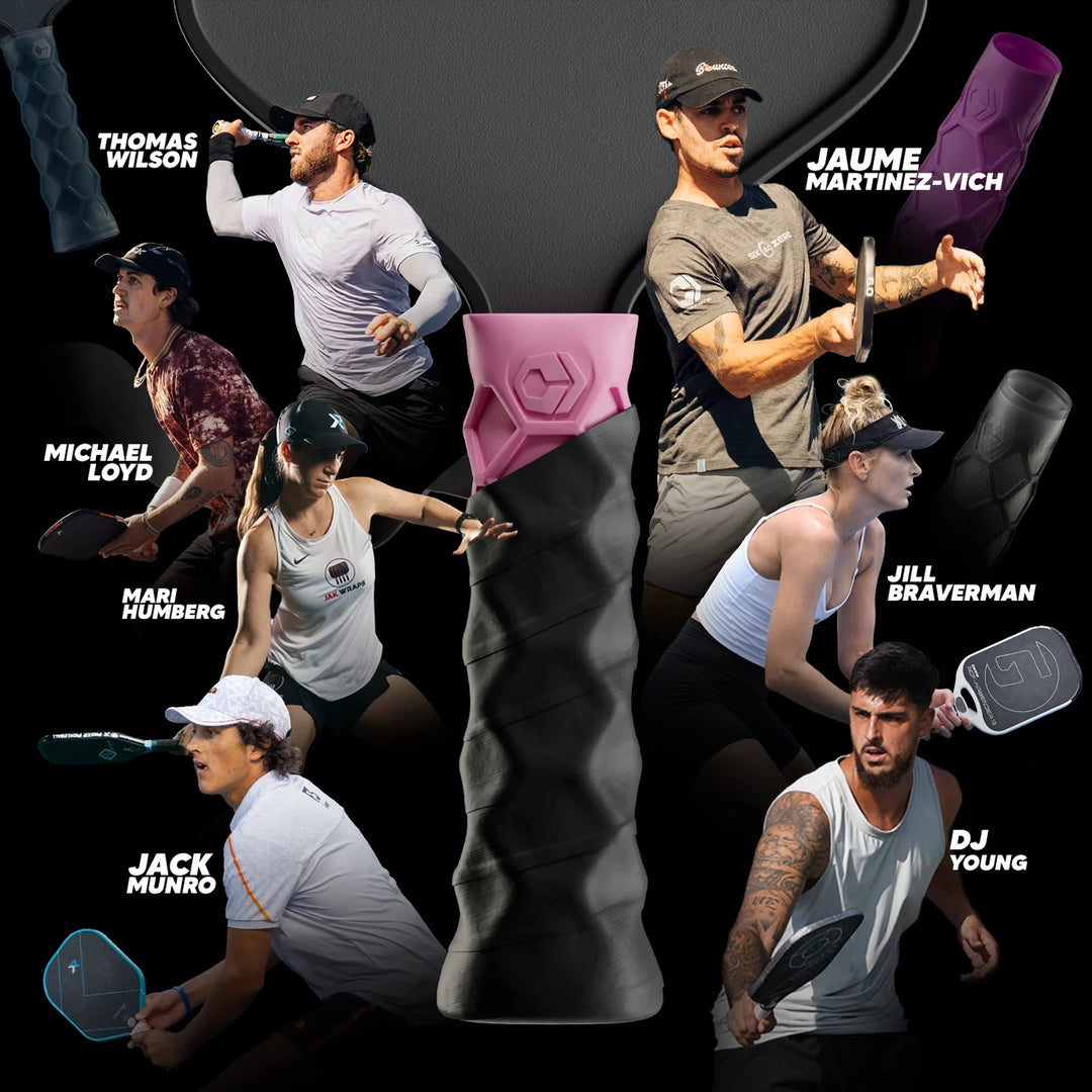 Hesacore Pickleball Grip Regular Soft Feel - 5.25 Inches Long - Pink