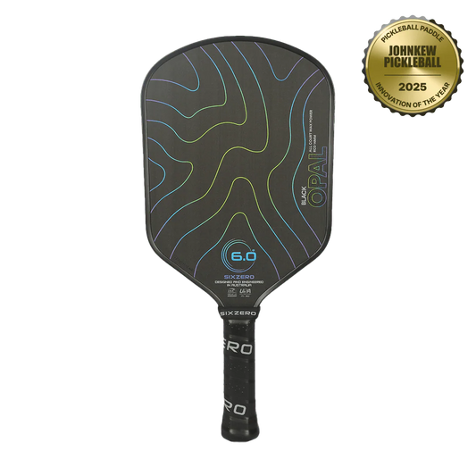 Six Zero Black Opal 14mm Pickleball Paddle