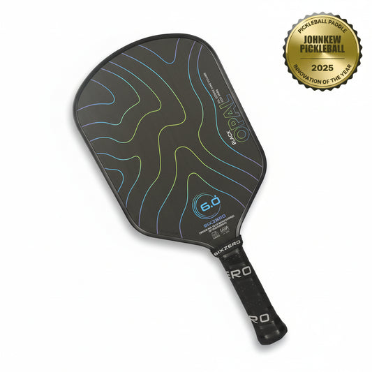 Six Zero Black Opal 14mm Pickleball Paddle