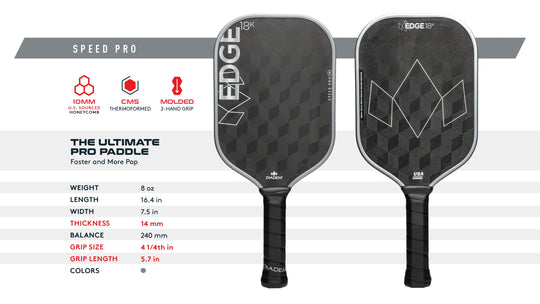 Diadem Edge 18K Speed Pro Pickleball Paddle