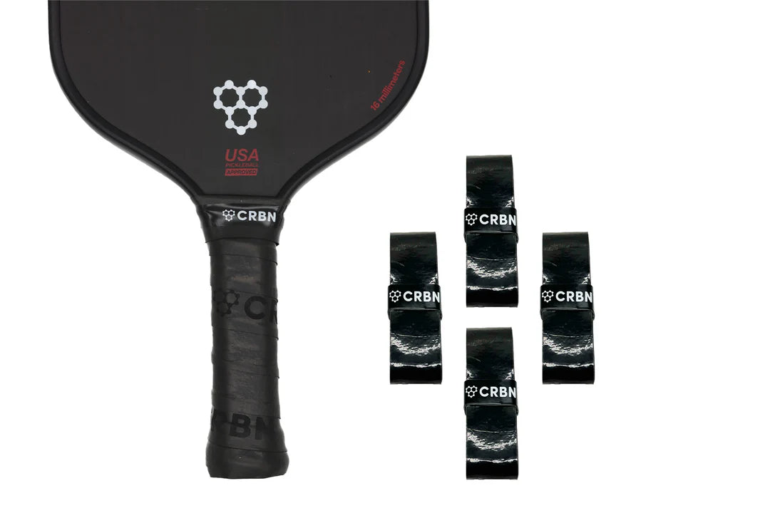عبوات CRBN DryTec لأغطية مقبض كرة البيكلبول، 4 قطع