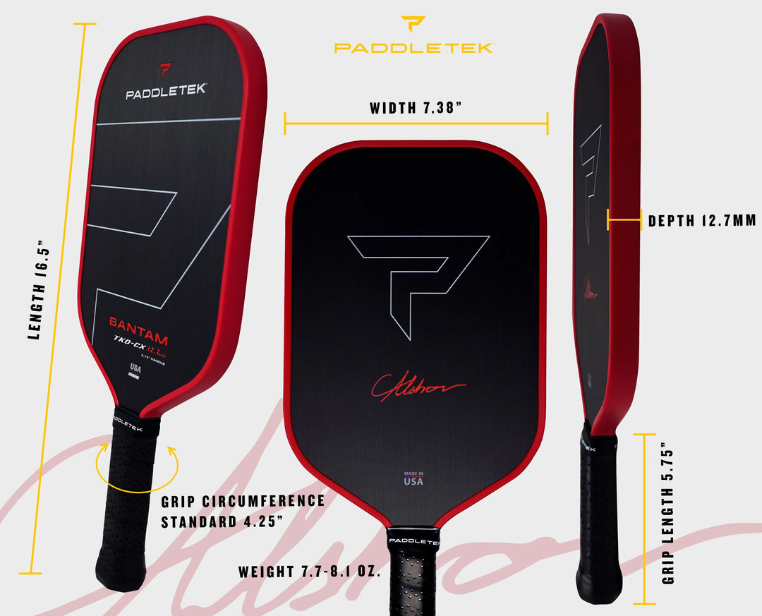 Paddletek Bantam TKO-CX 12.7 匹克球拍