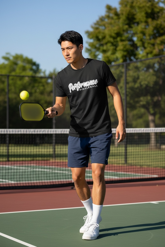 Cotton Performance Pickleball T-shirt — Shop at Pickleball Paddles US