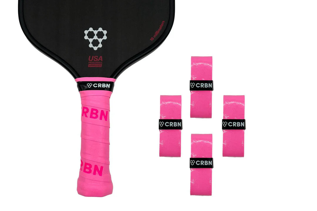 عبوات CRBN DryTec لأغطية مقبض كرة البيكلبول، 4 قطع