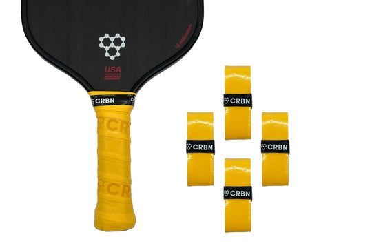 عبوات CRBN DryTec لأغطية مقبض كرة البيكلبول، 4 قطع