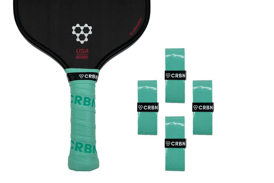 عبوات CRBN DryTec لأغطية مقبض كرة البيكلبول، 4 قطع