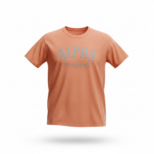Alpha Pickleball Signature Soft Feel T-Shirts — Shop at Pickleball Paddles US