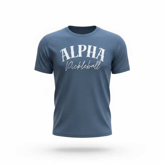 Alpha Pickleball Signature Soft Feel T-Shirts — View 7