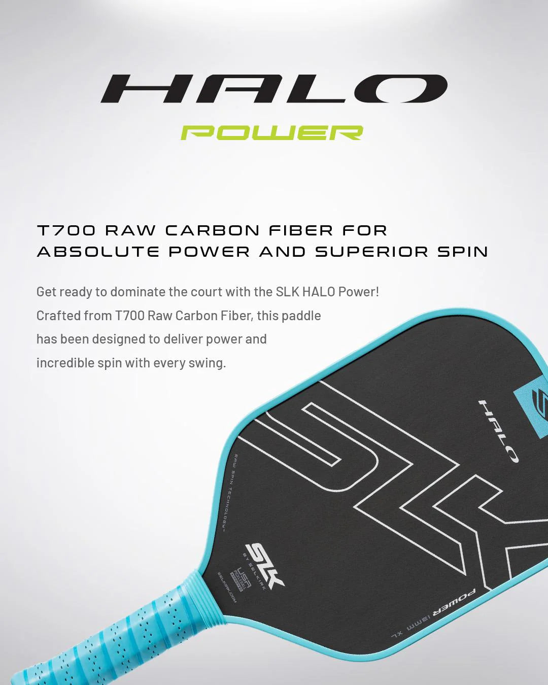 Pala de pickleball Selkirk SLK Halo Power XL