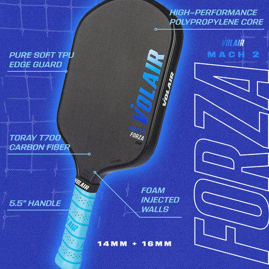 Volair Mach 2 Forza Pickleball Paddle