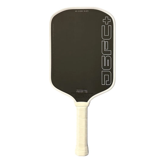 Honolulu Sword & Shield J6FC+ Gen 4.5 foam core elongated pickleball paddle front view