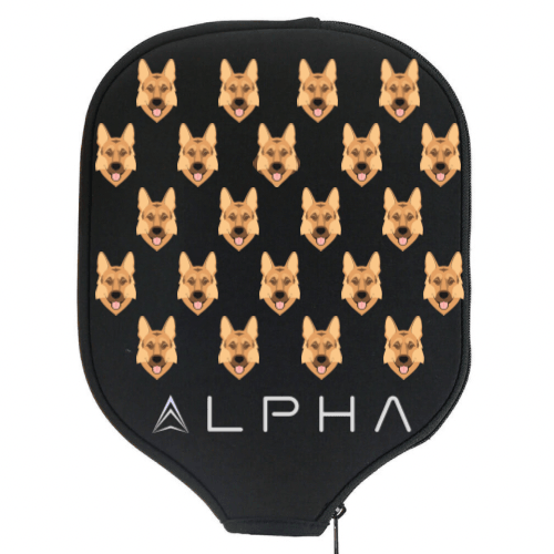 Alpha Dog Lover Paddle Cover - Pickleball Paddle Shop