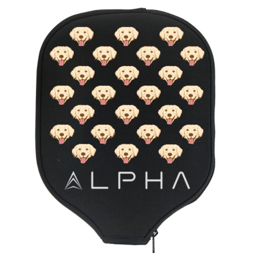 Alpha Dog Lover Paddle Cover - Pickleball Paddle Shop