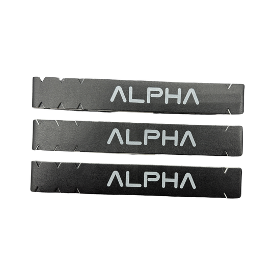 Alpha Pickleball Paddle Edge Tape 23mm — Close-Up