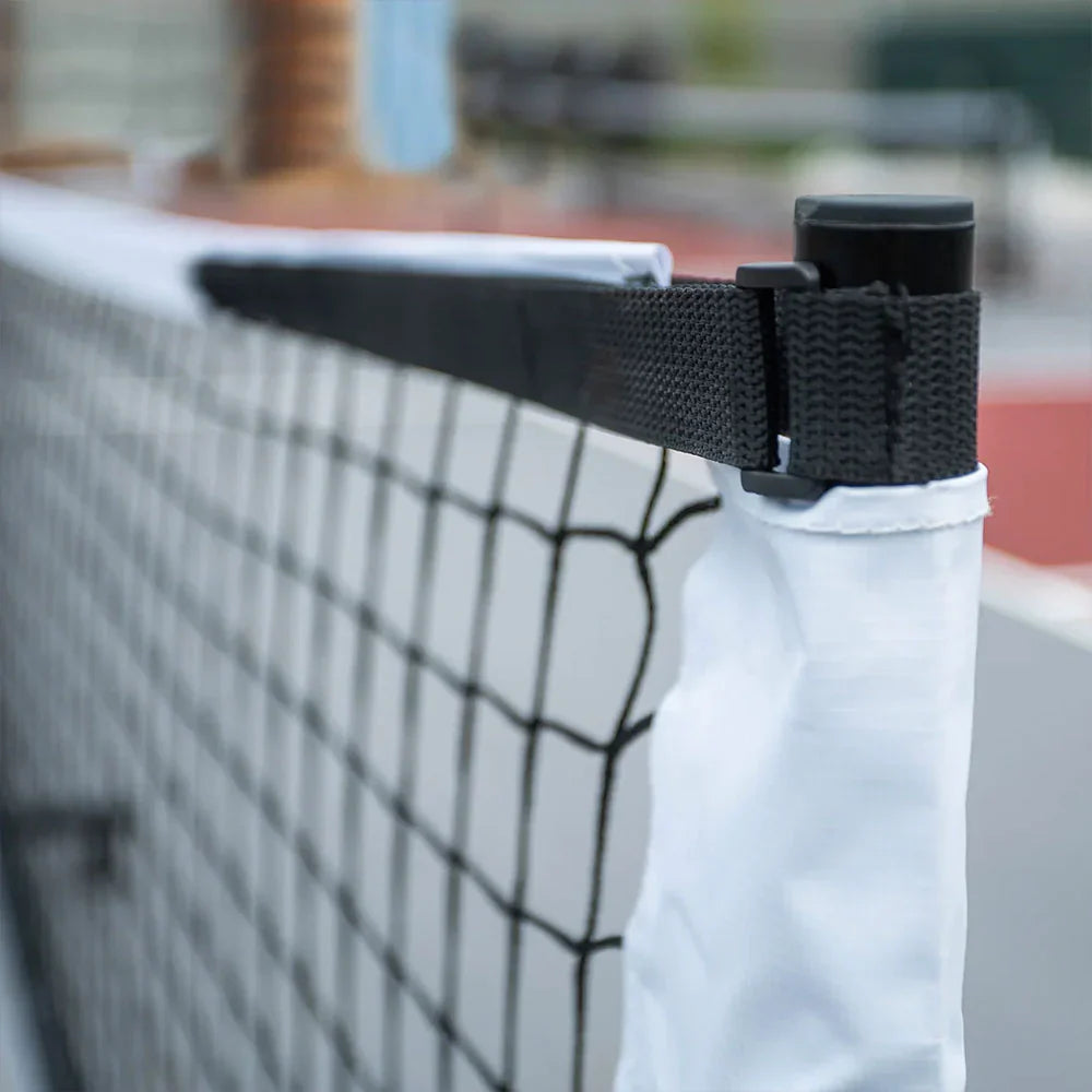 Selkirk SLK Prime Wheeled Portable Pickleball Net — Side View