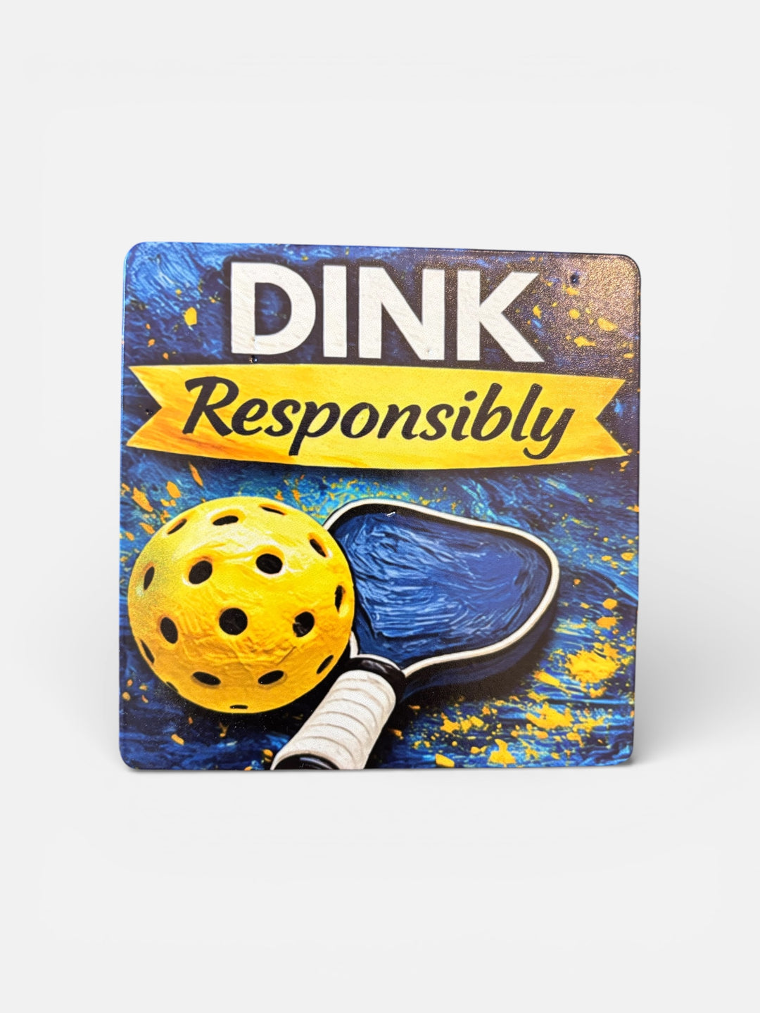 Pickleball Wooden Coasters (Made in the USA)