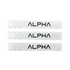 Alpha Pickleball Paddle Edge Tape 23mm (Full length)