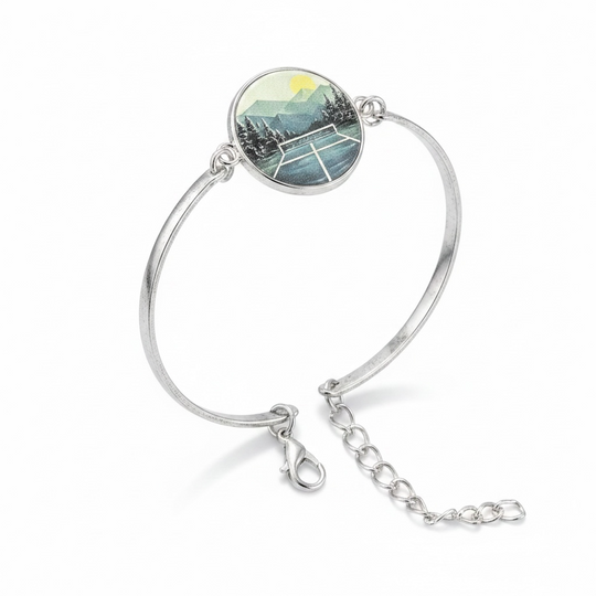 Pickleball Charm Bracelet