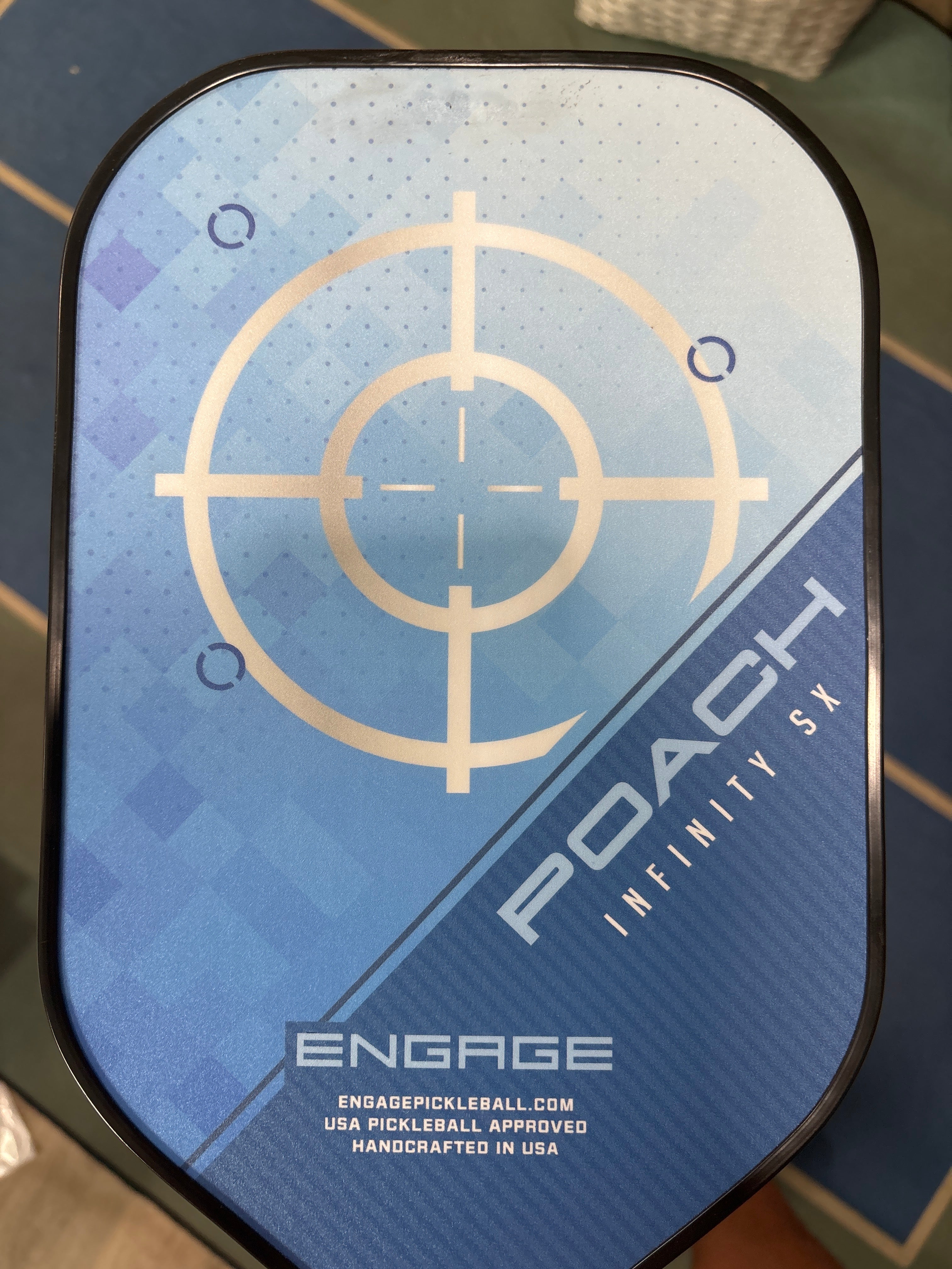 Engage Poach Infinity SX Short Grip Pickleball Paddle(blemished)