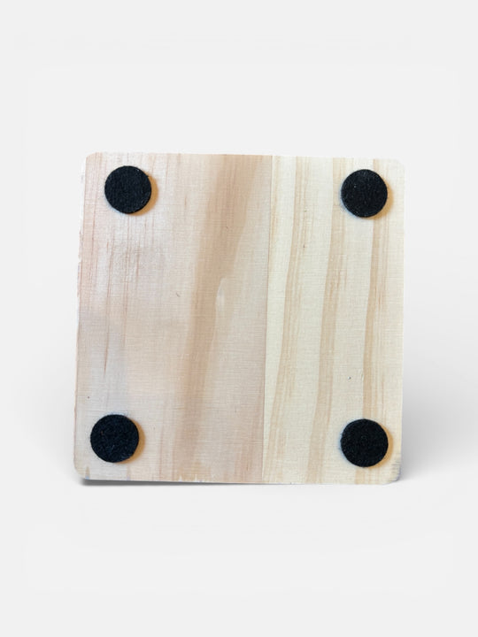 Pickleball Wooden Coasters (Made in the USA)