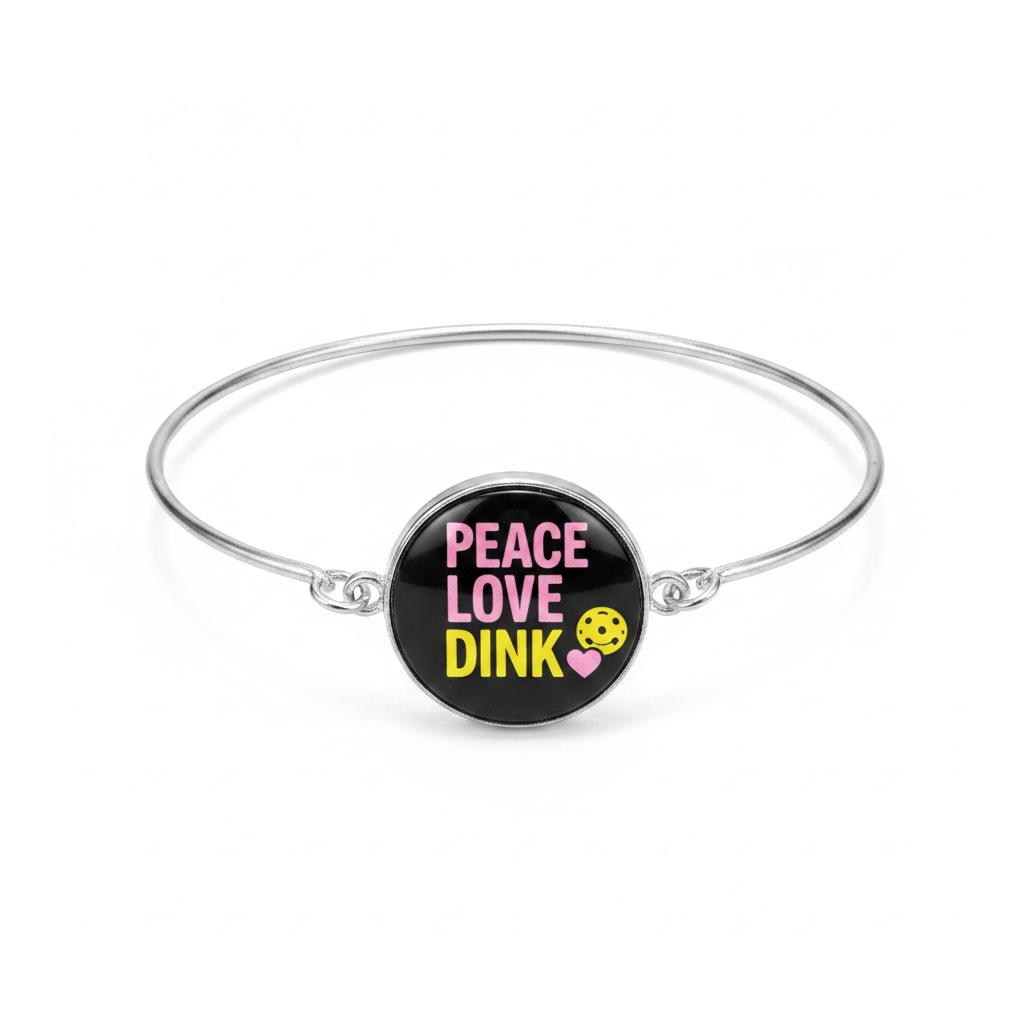 Pickleball Charm Bracelet
