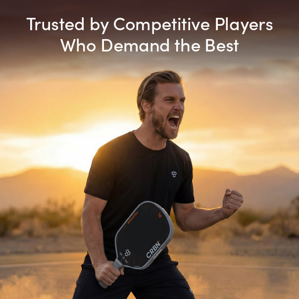 CRBN¹ TruFoam Barrage (Elongated, Long Handle) Pickleball Paddle