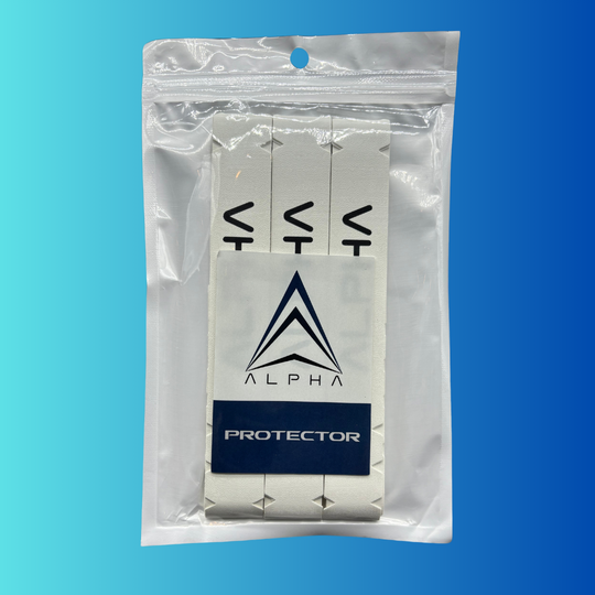 Alpha Pickleball Paddle Edge Tape 23mm — Side View