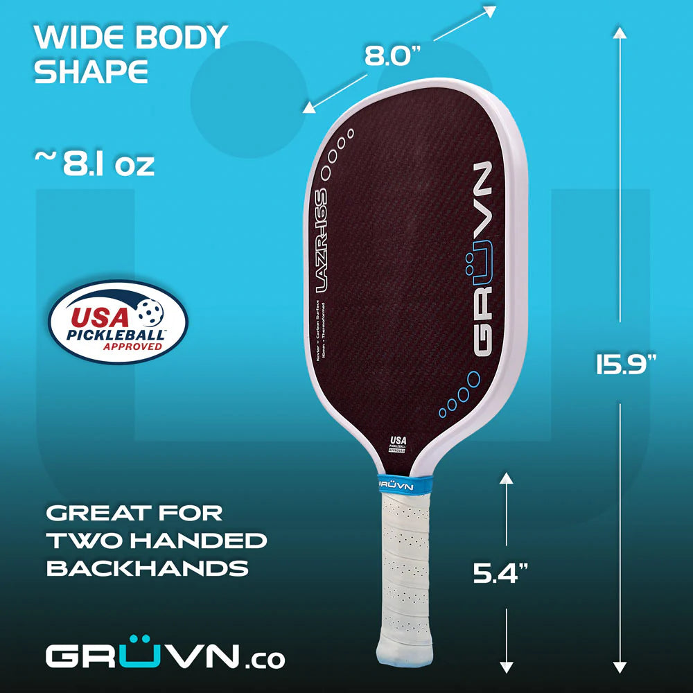 GRUVN LAZR-16S Pickleball Paddle
