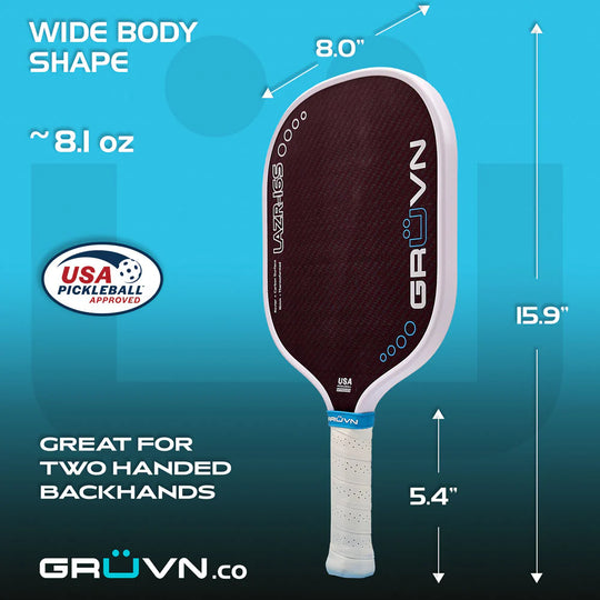 GRUVN LAZR-16S Pickleball Paddle