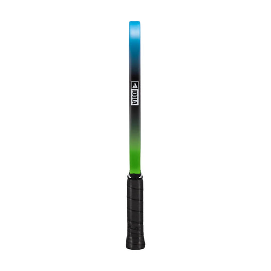 JOOLA Hyperion 3S Dual 16mm pickleball paddle blue and green edge guard