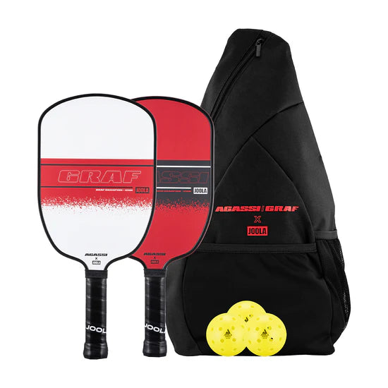 JOOLA AGASSI/GRAF CHAMPION PICKLEBALL PADDLE SET — Shop at Pickleball Paddles US
