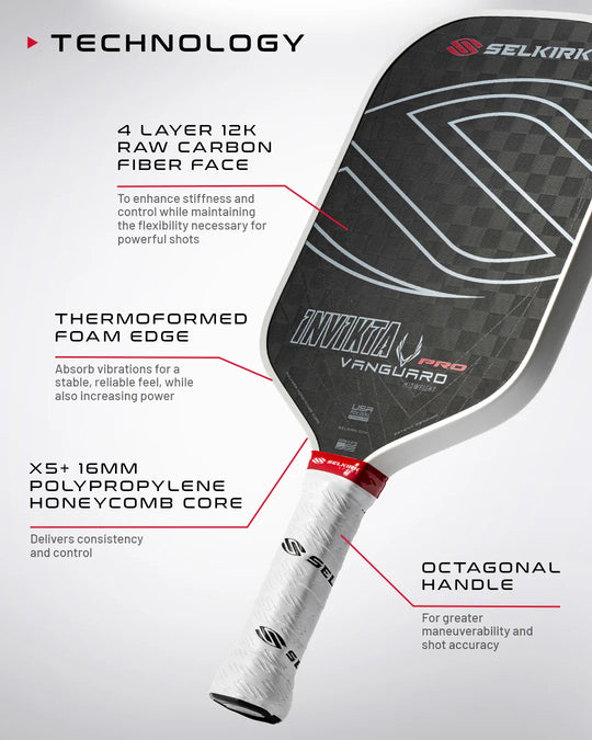 Selkirk VANGUARD Pro Epic Pickleball Paddle