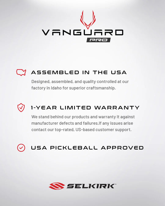 Selkirk VANGUARD Pro Epic Pickleball Paddle