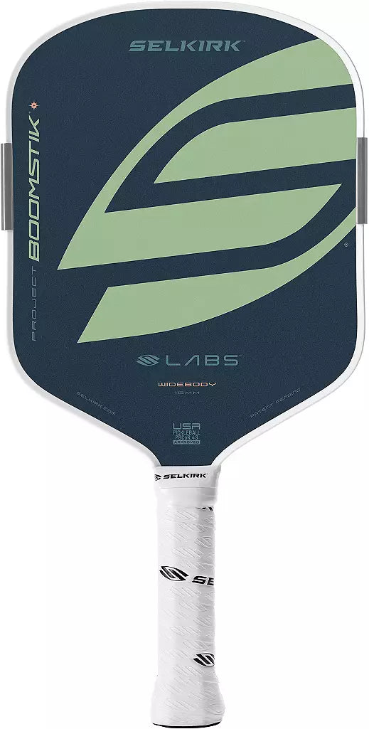 Selkirk LABS Boomstik Everglade 16mm Pickleball Paddle — Detail View