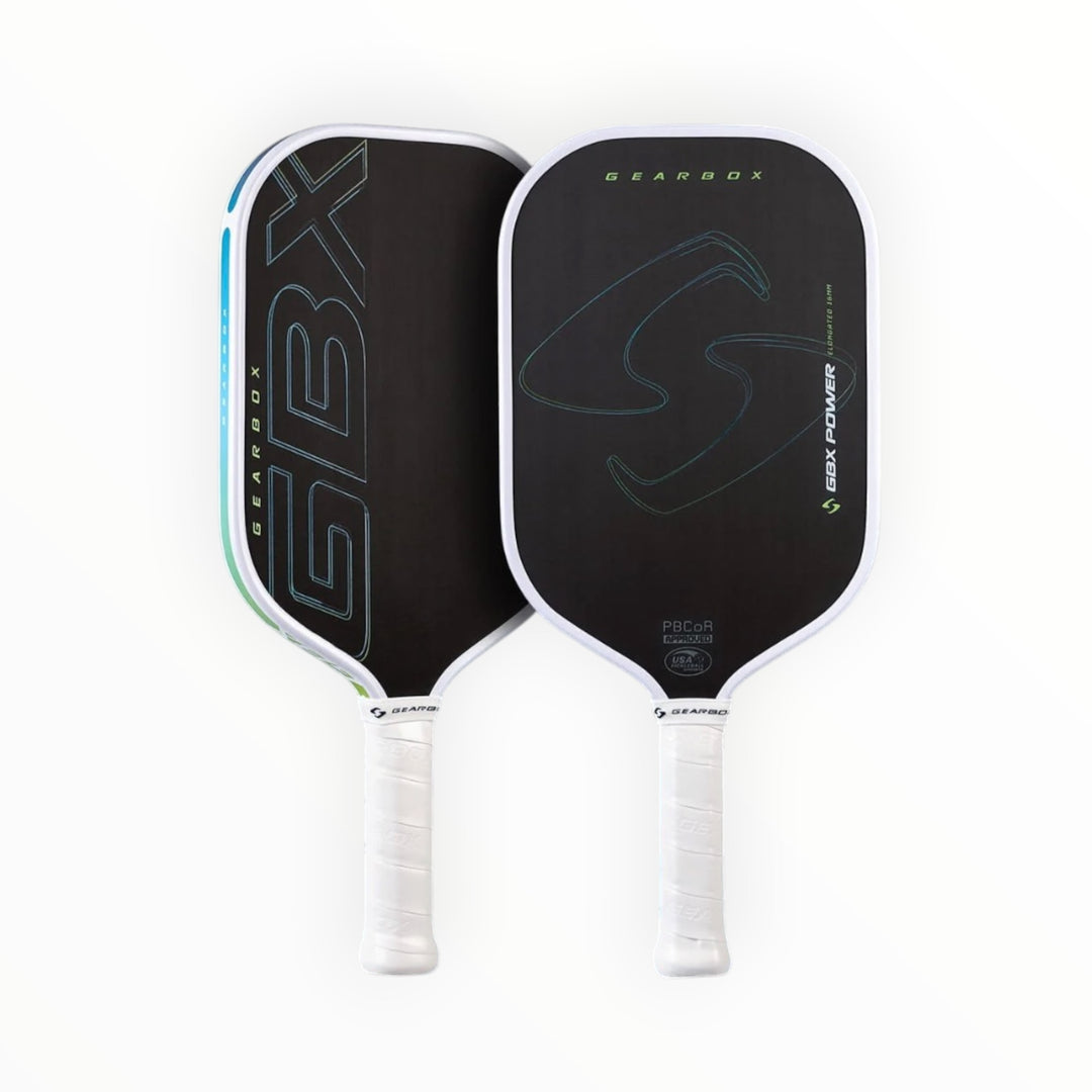 GBX Power Elongated - Gen-3 Honeycomb Pickleball Paddle — Side View