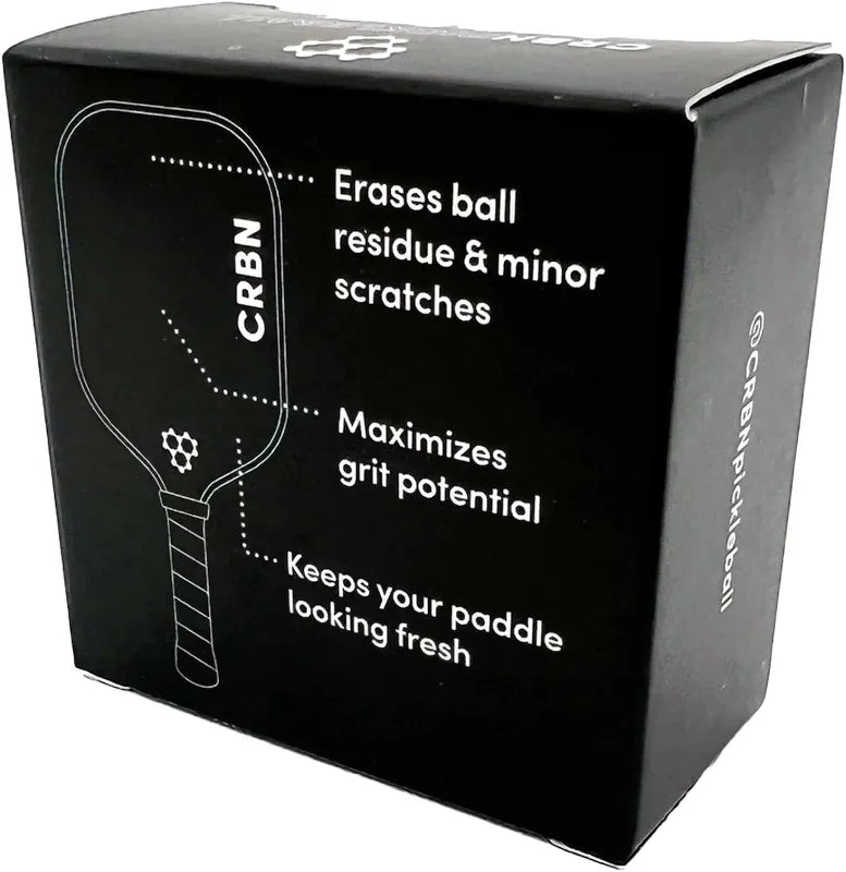 CRBN Paddle Eraser — Carbon Fiber Paddle Cleaner — Shop at Pickleball Paddles US