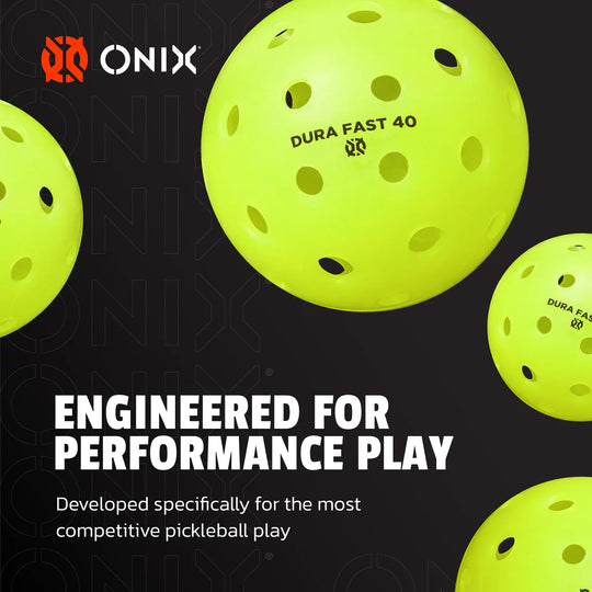 Onix Durafast 40 Outdoor Pickleballs — Shop at Pickleball Paddles US