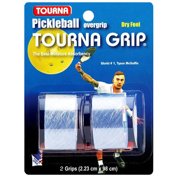 Tourna Pickleball Dry Feel Pickleball Over Grip — Shop at Pickleball Paddles US