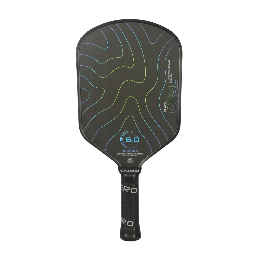 Six Zero Black Opal 14mm Pickleball Paddle