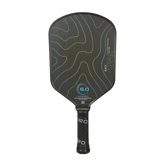 Six Zero Black Opal 14mm Pickleball Paddle