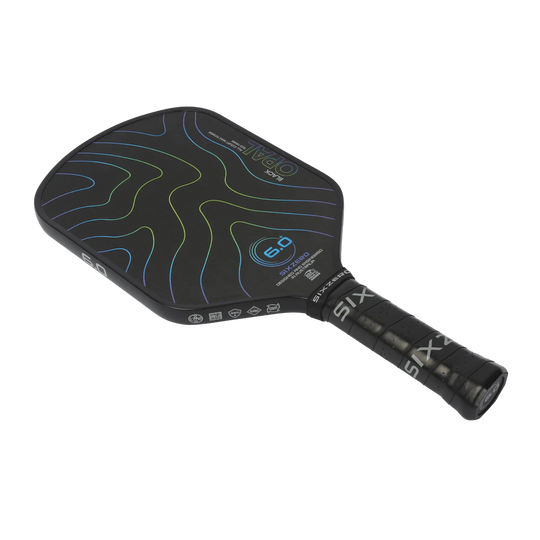 Six Zero Black Opal 14mm Pickleball Paddle