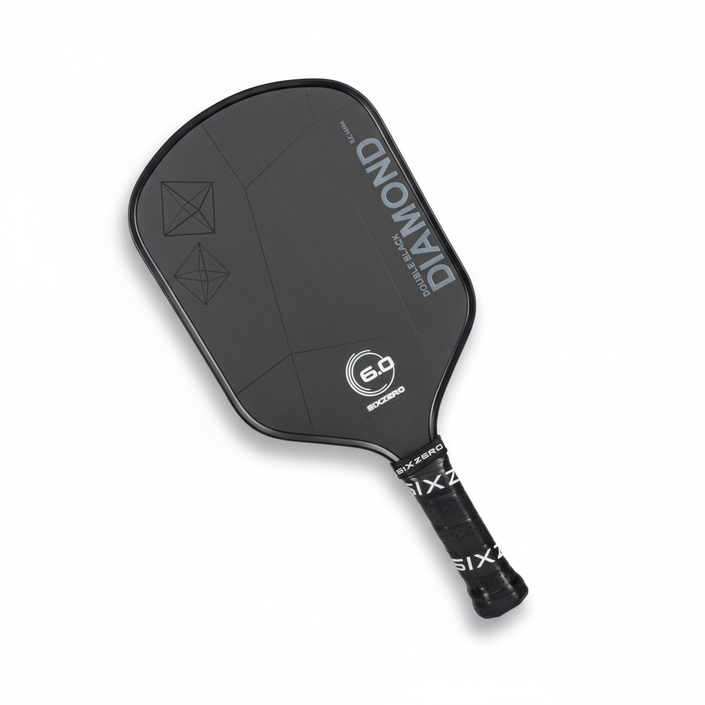 Six Zero Double Black Diamond Control 14mm Pickleball Paddle