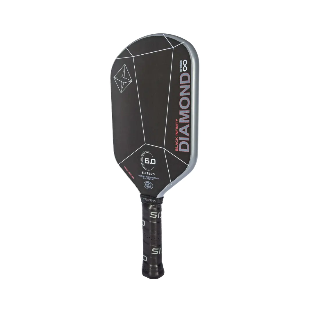 Six Zero Infinity Edgeless Black Diamond Power Pickleball Paddle