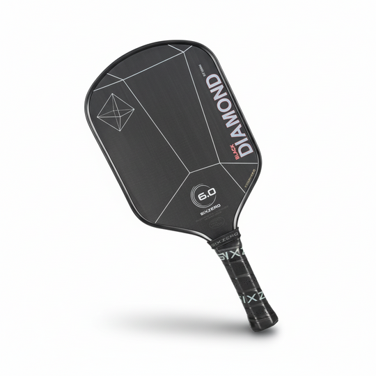 Six Zero Black Diamond Power 14mm Pickleball Paddle