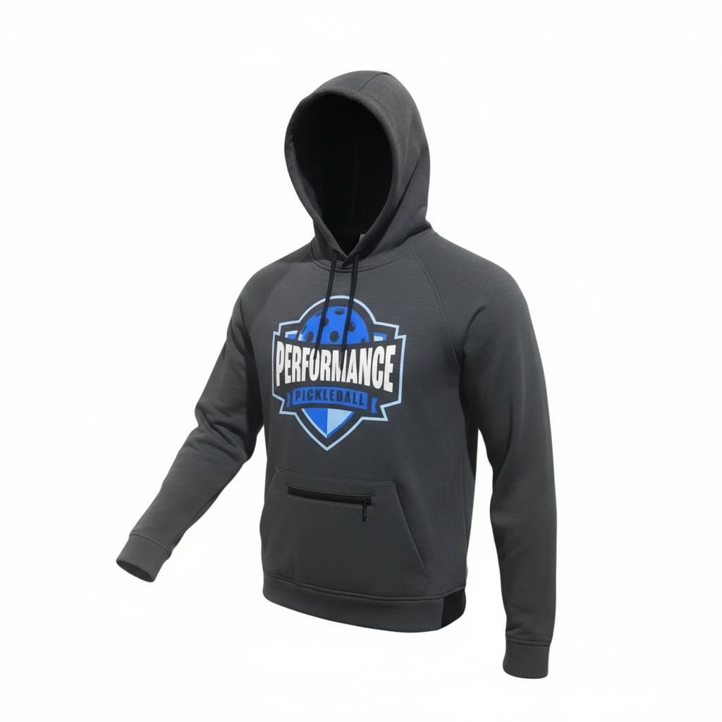 Graphite Winter Blue Performance Hoodie