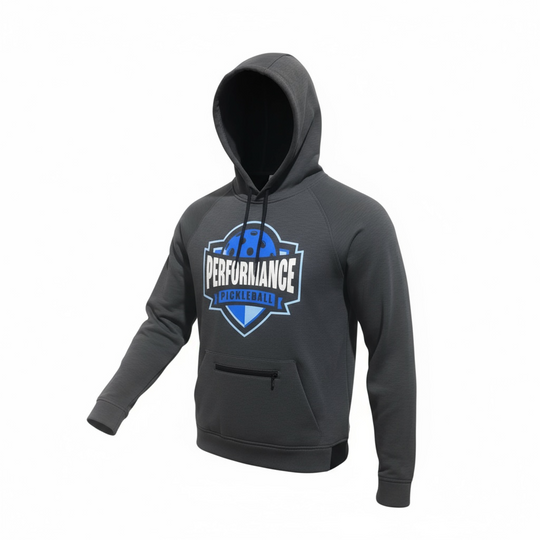 Graphite Winter Blue Performance Hoodie