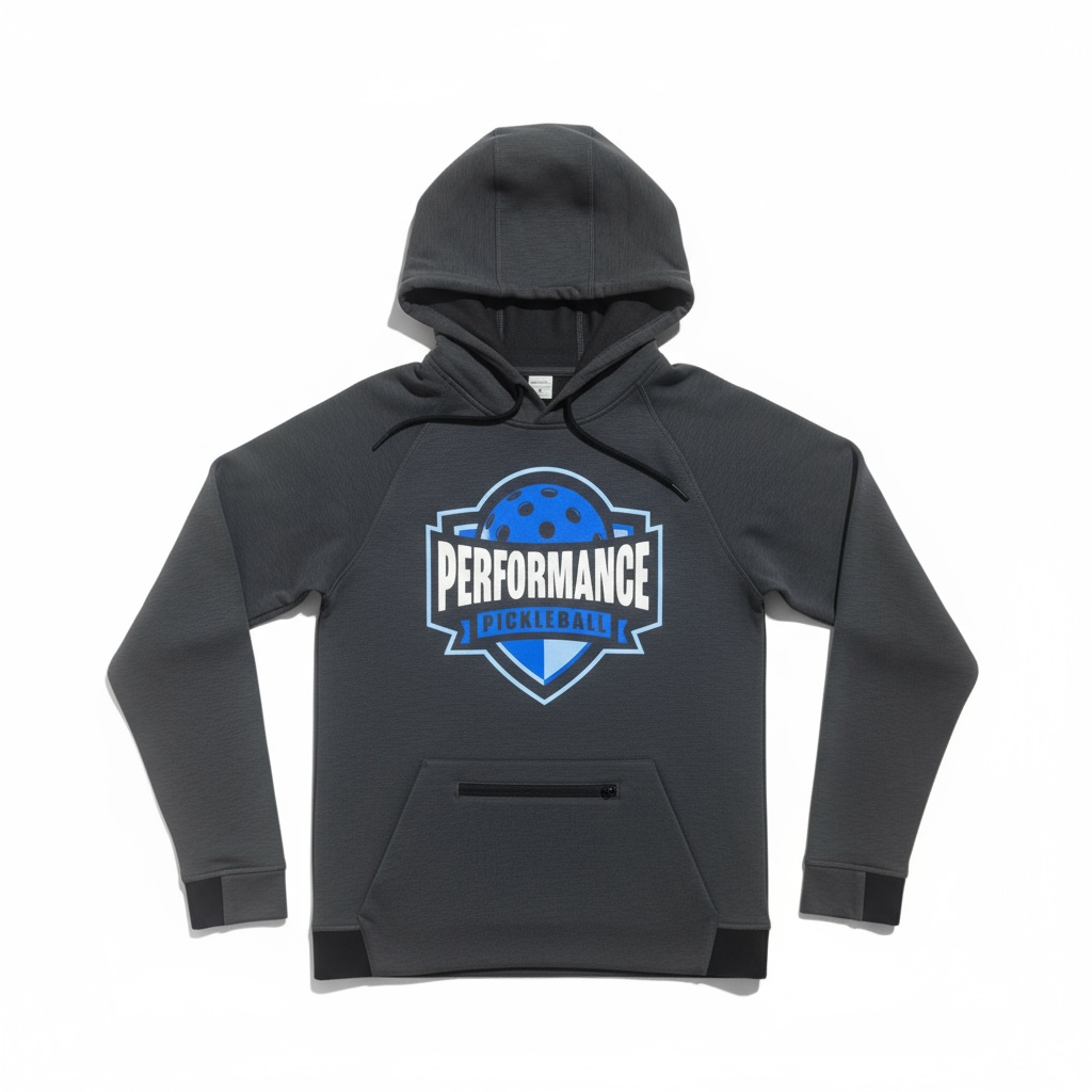 Graphite Winter Blue Performance Hoodie