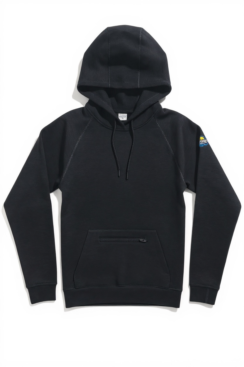 Black Performance Hoodie Small Logo