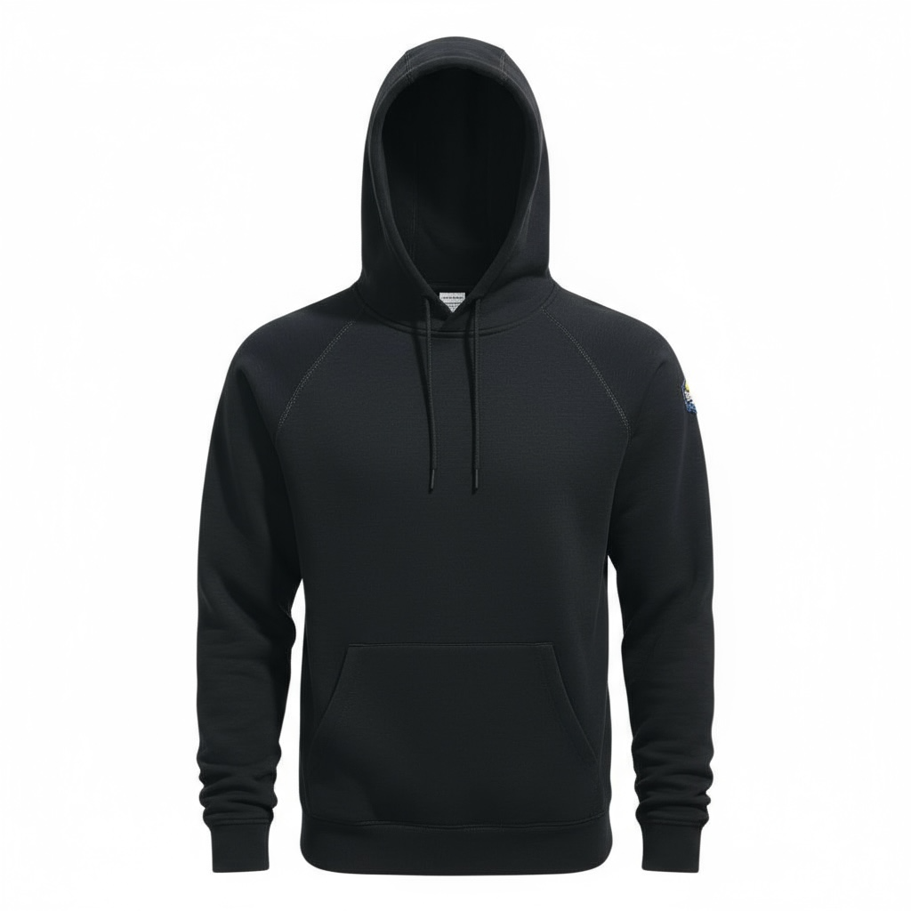 Black Performance Hoodie Small Logo