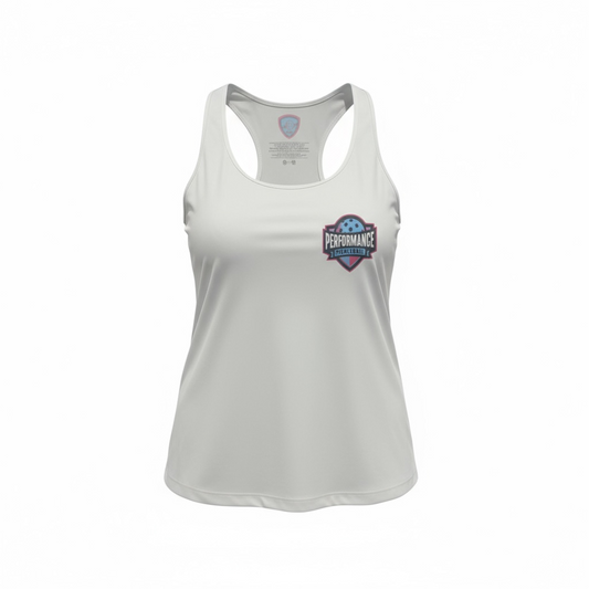 Performance Tank Top: Miami Vice Logo — Side View